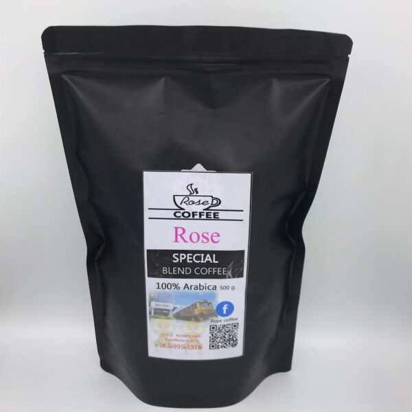 เมล็ดกาแฟ ร้าน ROSE COFFEE ขนาด 500 กรัม ราคา 400 บาท